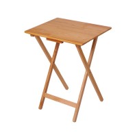 Rasoo Folding Table Mini Portable Desk Folding Table Wooden Table for Outdoor