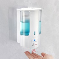 Wall Mounted 450ML Refillable Automatic IR Sensor Touch Free Soap Dispenser For Kitchen Bathroom Hotel Hospital