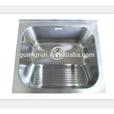 Stainless Steel Single Bowl Undermount Hand Wash Kitchen Sink ,Laundry Tub , Laundry Washing Basin GR- 543