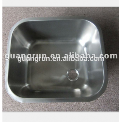 Industrial Stainless Steel Single Bowl Undermount Deep Kitchen Sink GR-534