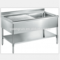 Commercial Stainless Steel Kitchen Sink For Restaurant GR-303C