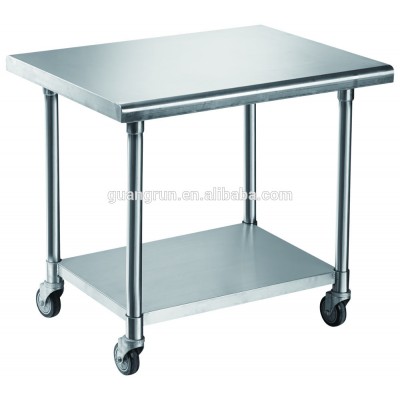 Stainless Steel Free-standing Commerical Trolley Dinning Cart For Restaurant GR-425