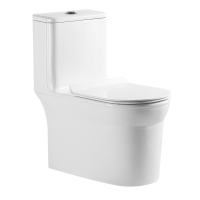 8035 Bathroom sanitary Floor-Standing White Ceramic One Piece Toilet