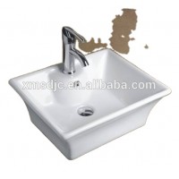 Rectangular bathroom ceramic hand wash basin SD-8006